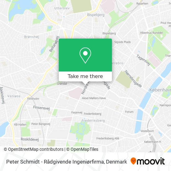 Peter Schmidt - Rådgivende Ingeniørfirma map