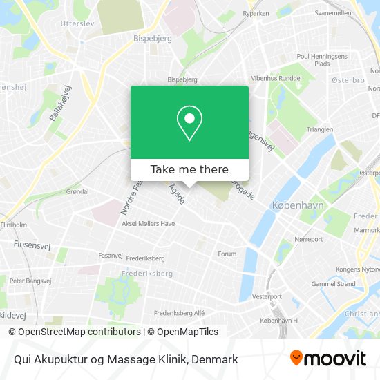 Qui Akupuktur og Massage Klinik map