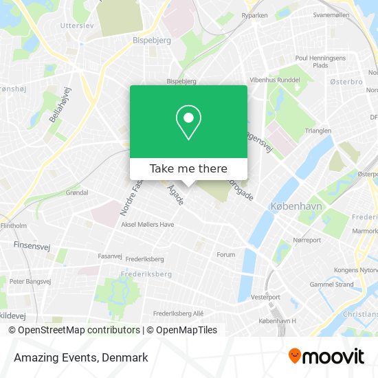 Amazing Events map