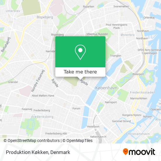 Produktion Køkken map