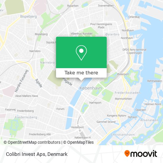 Colibri Invest Aps map