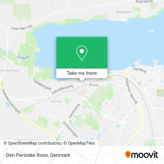 Den Persiske Rose map