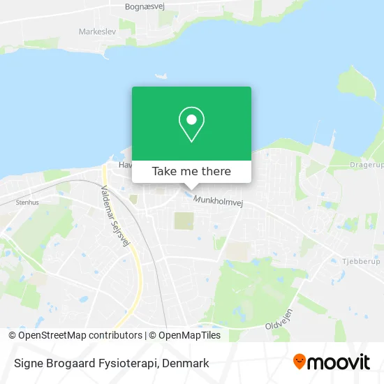 Signe Brogaard Fysioterapi map