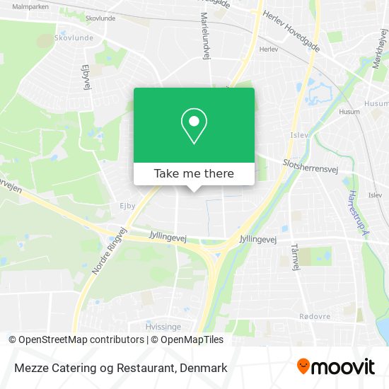 Mezze Catering og Restaurant map
