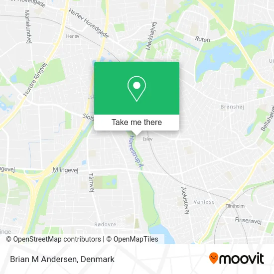 Brian M Andersen map