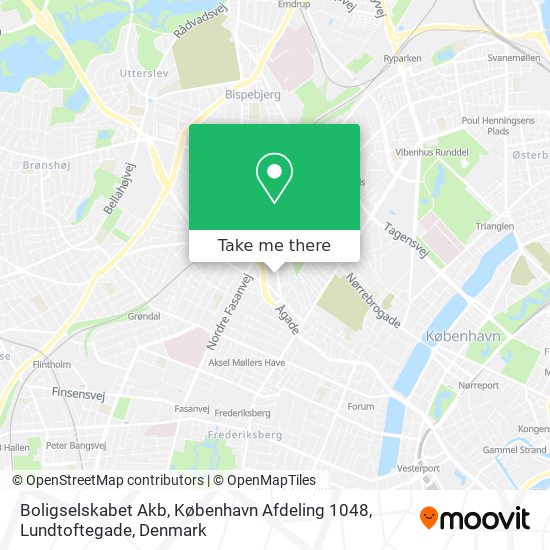 Boligselskabet Akb, København Afdeling 1048, Lundtoftegade map