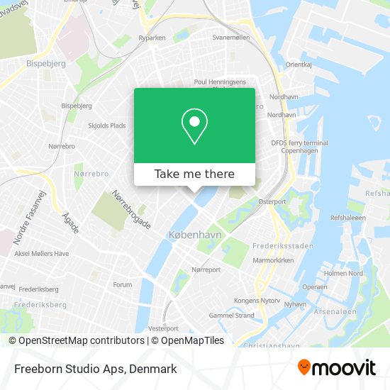 Freeborn Studio Aps map