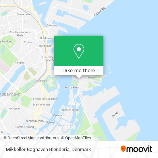 Mikkeller Baghaven Blenderia map