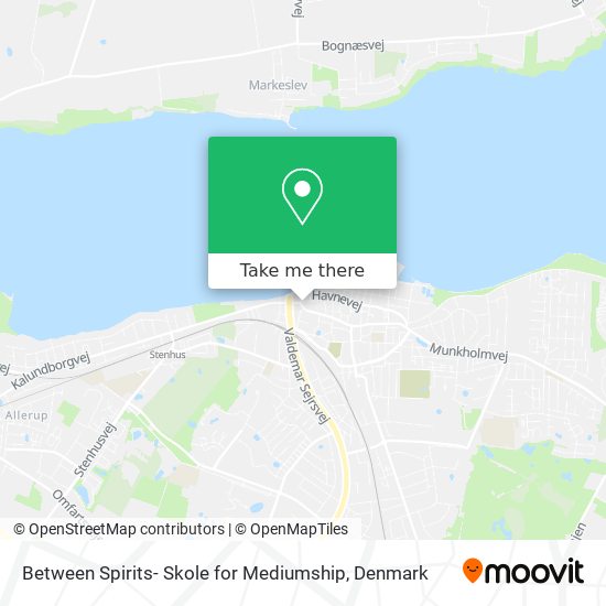 Between Spirits- Skole for Mediumship map