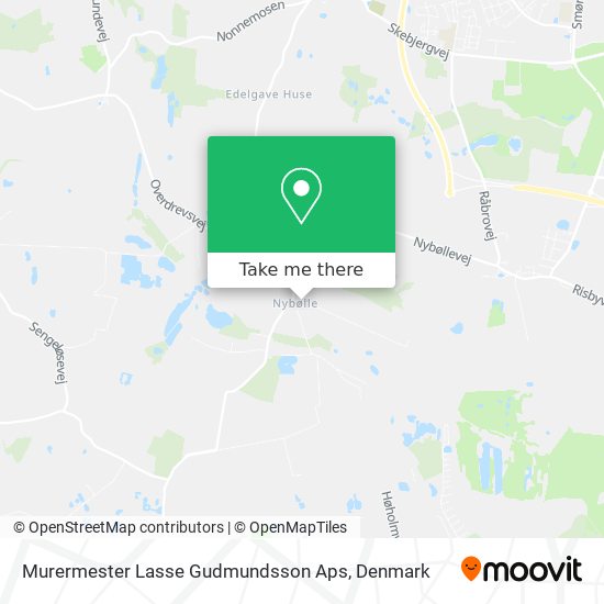 Murermester Lasse Gudmundsson Aps map