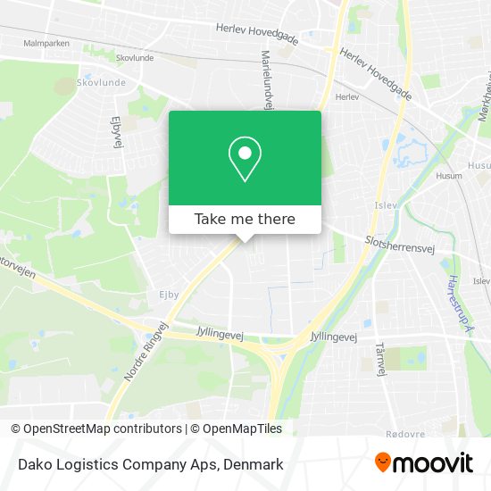 Dako Logistics Company Aps map