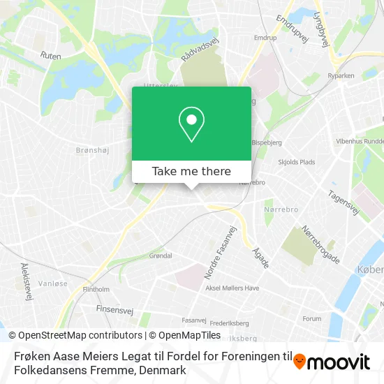 Frøken Aase Meiers Legat til Fordel for Foreningen til Folkedansens Fremme map