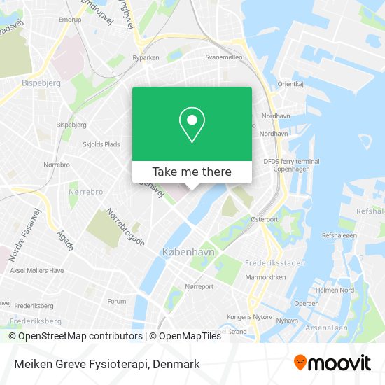 Meiken Greve Fysioterapi map