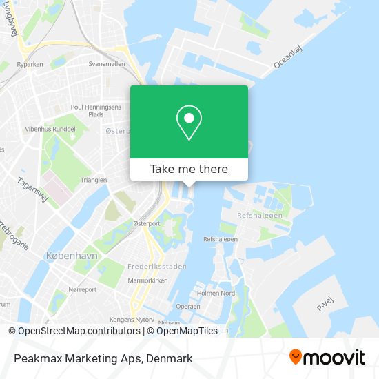 Peakmax Marketing Aps map