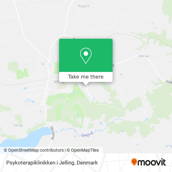 Psykoterapiklinikken i Jelling map