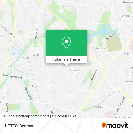 NETTO map