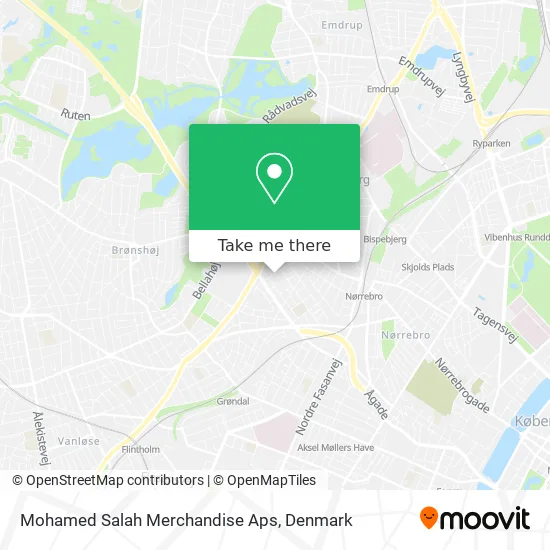 Mohamed Salah Merchandise Aps map