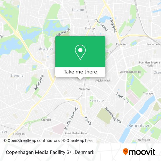 Copenhagen Media Facility S/i map
