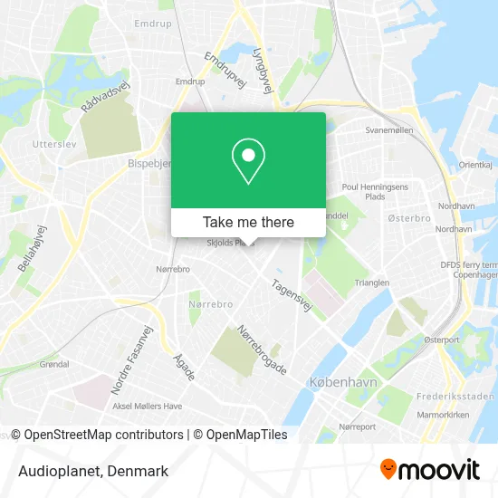 Audioplanet map