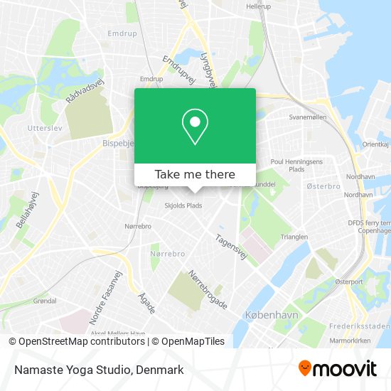 Namaste Yoga Studio map