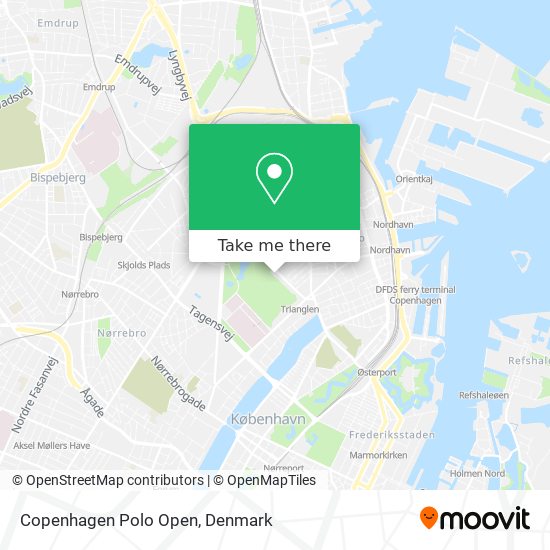 Copenhagen Polo Open map