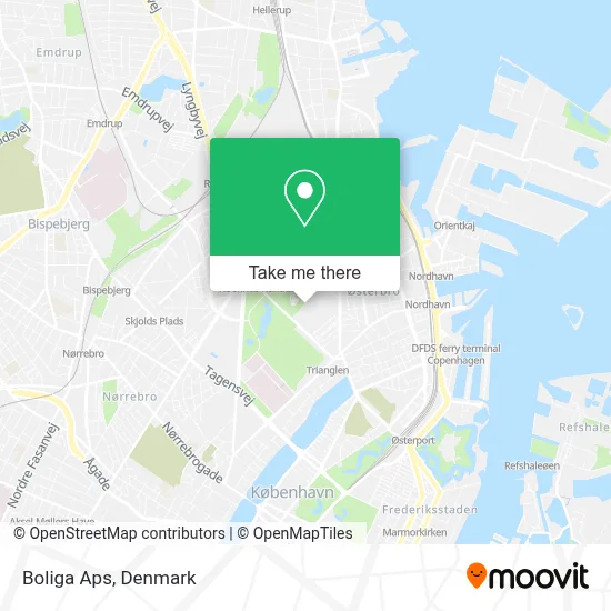 Boliga Aps map