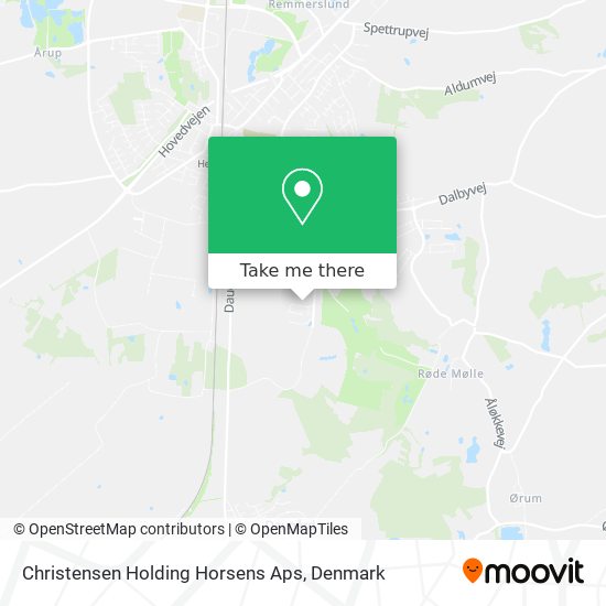 Christensen Holding Horsens Aps map