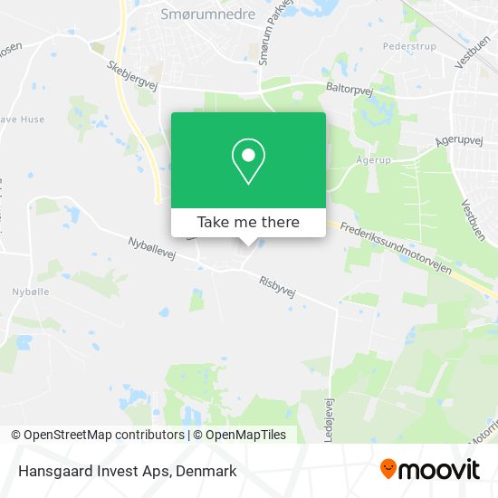 Hansgaard Invest Aps map