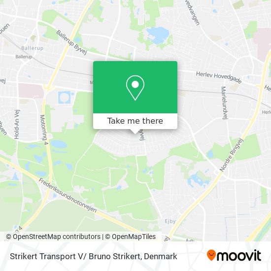 Strikert Transport V/ Bruno Strikert map