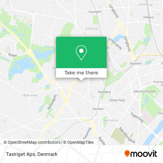 Taxiriget Aps map