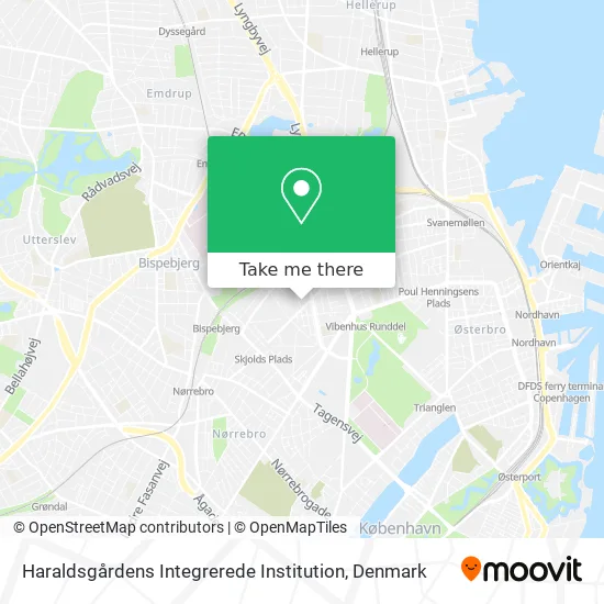 Haraldsgårdens Integrerede Institution map