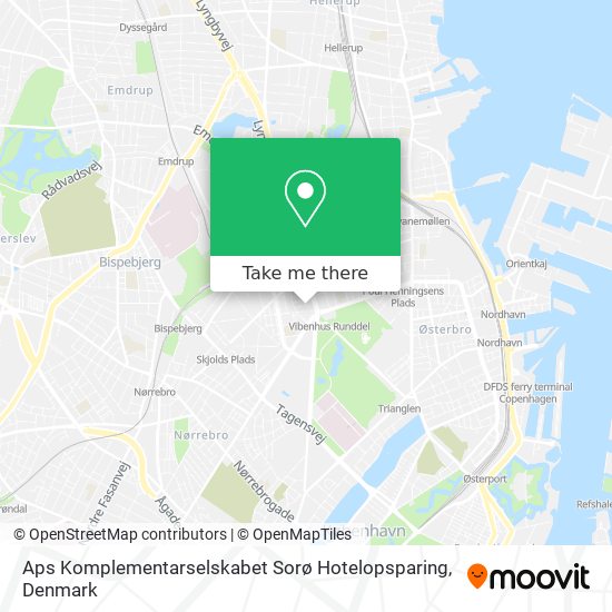 Aps Komplementarselskabet Sorø Hotelopsparing map
