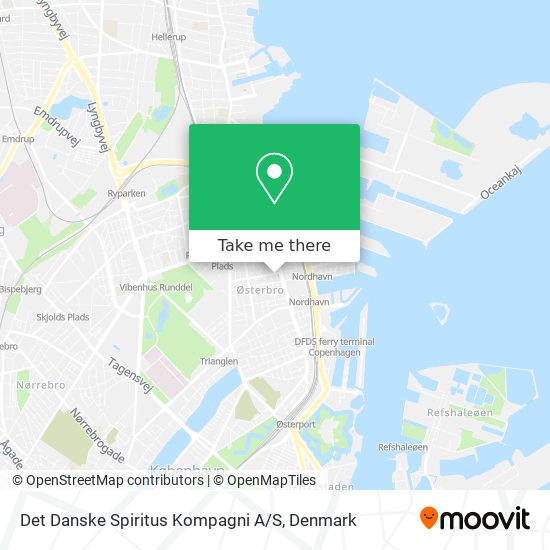 Det Danske Spiritus Kompagni A / S map
