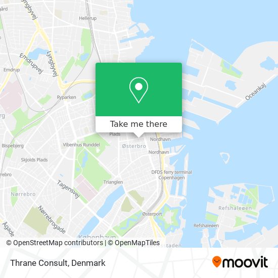 Thrane Consult map