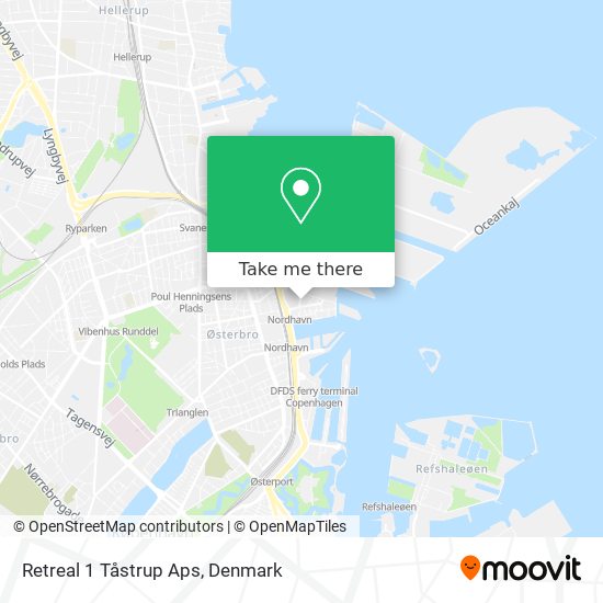Retreal 1 Tåstrup Aps map
