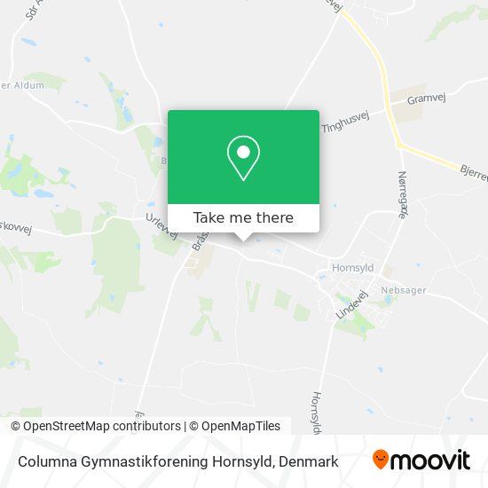 Columna Gymnastikforening Hornsyld map