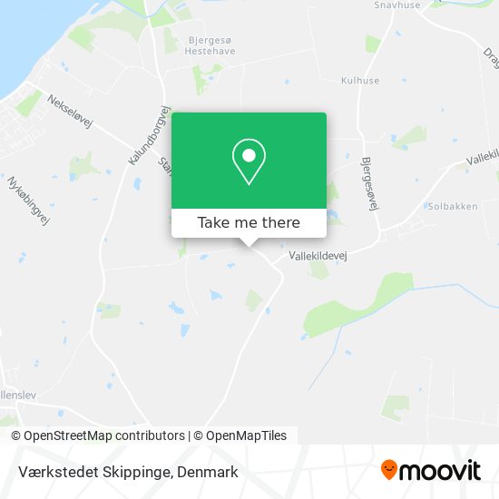 Værkstedet Skippinge map