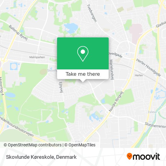 Skovlunde Køreskole map