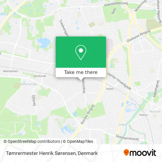 Tømrermester Henrik Sørensen map