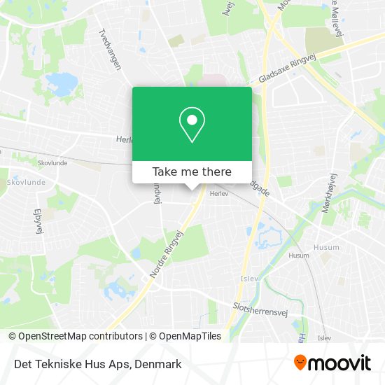 Det Tekniske Hus Aps map