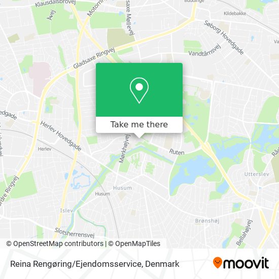 Reina Rengøring / Ejendomsservice map