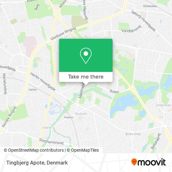 Tingbjerg Apote map