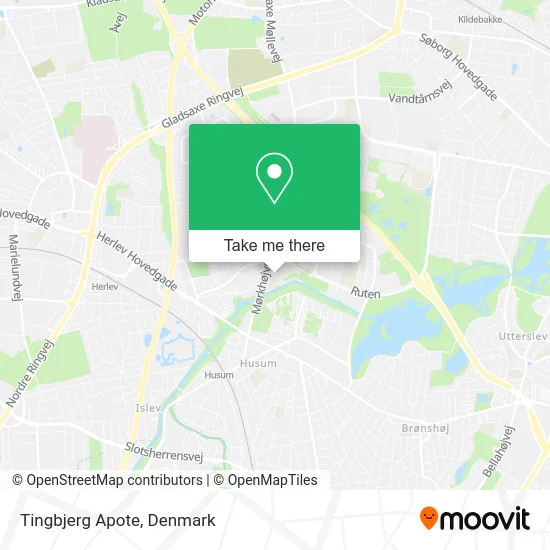Tingbjerg Apote map