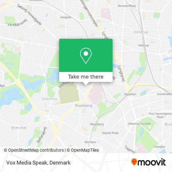 Vox Media Speak map