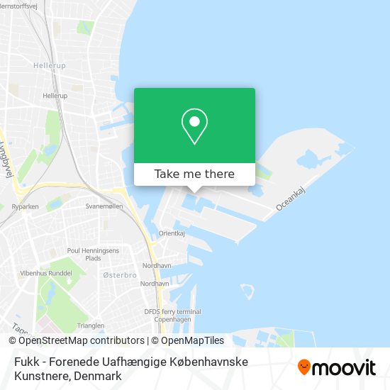 Fukk - Forenede Uafhængige Københavnske Kunstnere map
