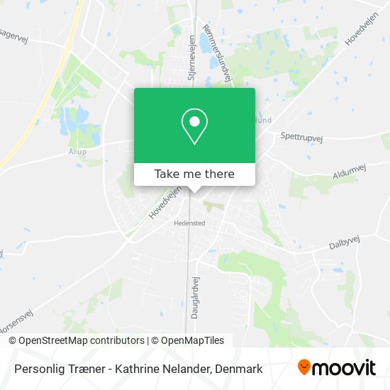 Personlig Træner - Kathrine Nelander map