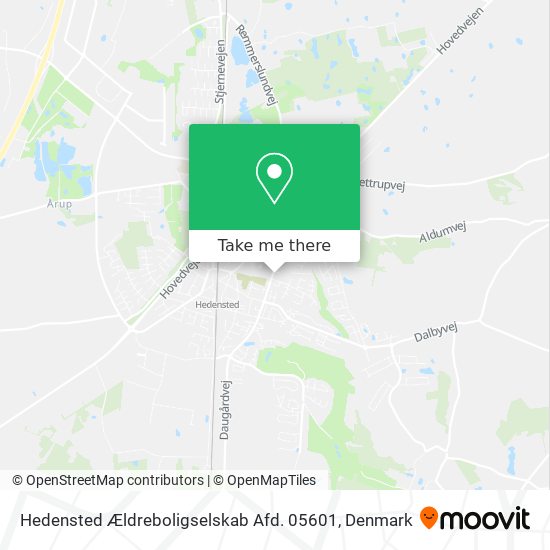 Hedensted Ældreboligselskab Afd. 05601 map