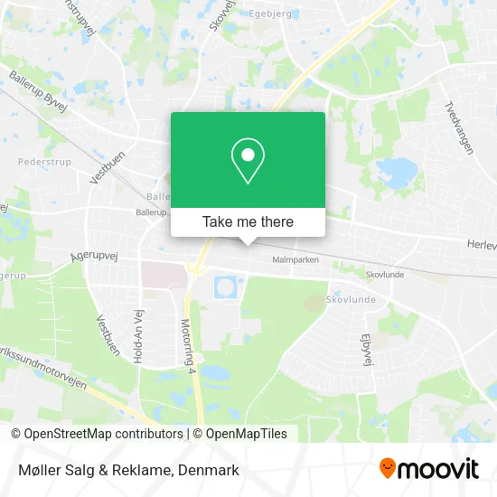 Møller Salg & Reklame map