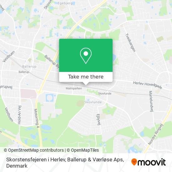 Skorstensfejeren i Herlev, Ballerup & Værløse Aps map