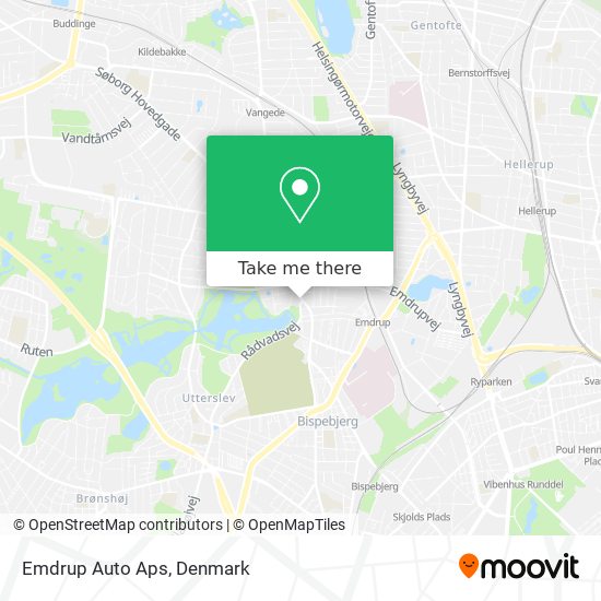 Emdrup Auto Aps map